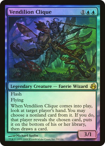 Mtg foil vendilion - mtg,